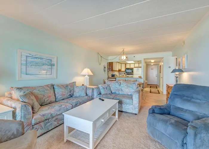 Ocean Front! Mid Town 2 Bedroom With Outdoor Pool In Sandpiper Dunes