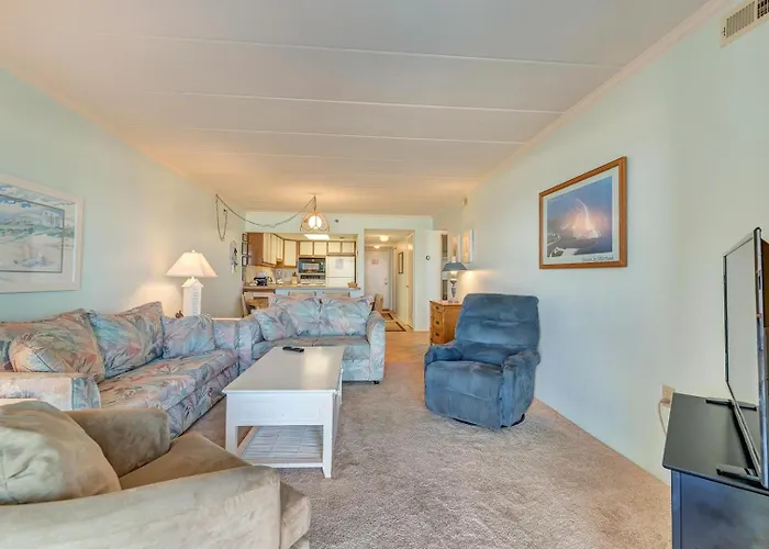 Ocean Front! Mid Town 2 Bedroom With Outdoor Pool In Sandpiper Dunes Ocean City