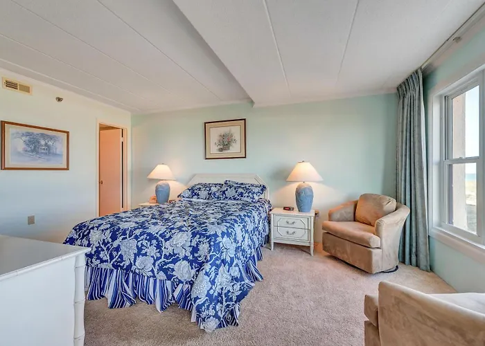 Ocean Front! Mid Town 2 Bedroom With Outdoor Pool In Sandpiper Dunes Сasa de vacaciones