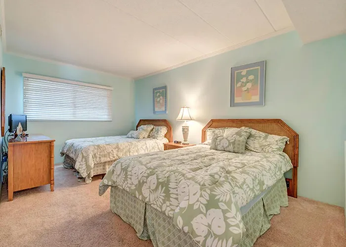 Сasa de vacaciones Ocean Front! Mid Town 2 Bedroom With Outdoor Pool In Sandpiper Dunes Ocean City